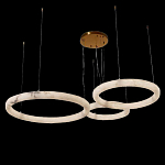 Люстра с 3-мя кольцами из натурального камня Minerals of Light варинант исполнения - 2 | Loft Concept в Самаре
