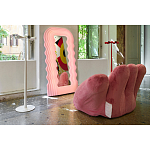 Дизайнерское плюшевое розовое кресло в форме руки Poltronova Joe Plush Taffy Pink Armchair варинант исполнения - 5 | Loft Concept в Самаре
