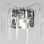 Бра цвета никель с изогнутыми хрустальными элементами Radiant Ribbons варинант исполнения - 2 | Loft Concept в Самаре