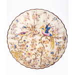 Чаша с цветочным орнаментом на ножке в виде бронзового ангела Eden Garden варинант исполнения - 4 | Loft Concept в Самаре