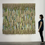 Художественный панно макраме Wall decor Voice the Forest варинант исполнения - 1 | Loft Concept в Самаре