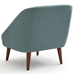 Кресло бирюзовое Pauley Turquoise Armchair варинант исполнения - 3 | Loft Concept в Самаре