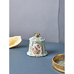 Шкатулка голубого цвета с рисунком и состаренным эффектом Eden Garden варинант исполнения - 7 | Loft Concept в Самаре