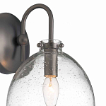 Бра с куполообразным прозрачным плафоном Glass Dome with Seeds варинант исполнения - 1 | Loft Concept в Самаре