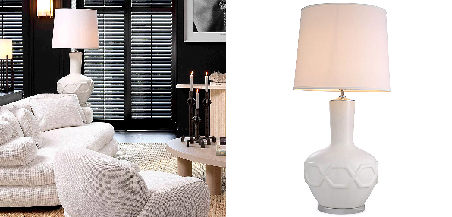 Настольная лампа Eichholtz Table Lamp Lambert Настольная лампа Eichholtz Table Lamp Lambert - Loft-Concept в Самаре