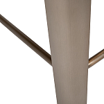 Стул барный светло-серый из экокожи Spectacular High Bar Stool варинант исполнения - 6 | Loft Concept в Самаре