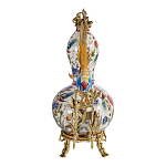 Ваза из фарфора с птицами и цветочной росписью Garden of Eden варинант исполнения - 3 | Loft Concept в Самаре