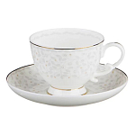 Чайный сервиз белого цвета из фарфора на 6 персон 15 предметов Floral Charm варинант исполнения - 1 | Loft Concept в Самаре