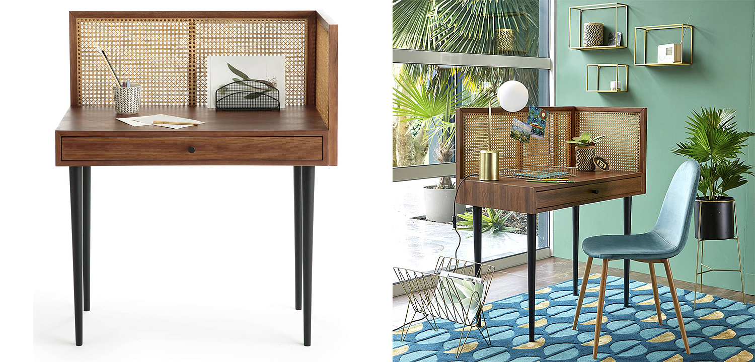 Рабочий стол Agnar Wicker Table Рабочий стол Agnar Wicker Table - Loft-Concept в Самаре