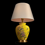 Настольная лампа желтая с изображением птиц Slip Away варинант исполнения - 10 | Loft Concept в Самаре