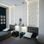 Гипсовая 3D Панель M-109 варинант исполнения - 2 | Loft Concept в Самаре