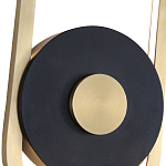 Бра с овальной рамой цвета латунь Midnight Orbit варинант исполнения - 1 | Loft Concept в Самаре