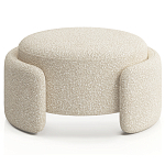 Круглая Оттоманка Alice ткань букле варинант исполнения - 2 | Loft Concept в Самаре