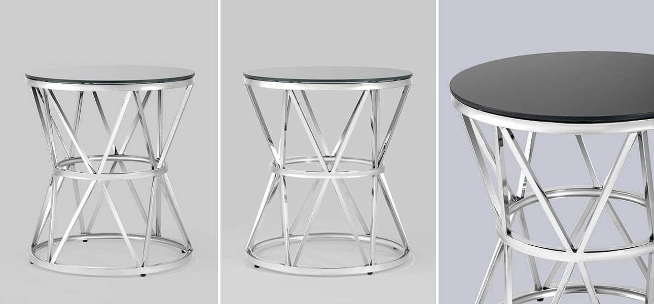 Стол приставной Beranger Collection Silver Стол приставной Beranger Collection Silver - Loft-Concept в Самаре
