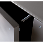 Комод со стеклянной столешницей и с выдвижными ящиками Minimalist Accent варинант исполнения - 4 | Loft Concept в Самаре