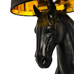 Horse Statue Floor Lamp Большой светильник Черная Лошадь варинант исполнения - 1 | Loft Concept в Самаре
