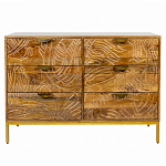 Комод с выдвижными ящиками и фактурным фасадом Termite варинант исполнения - 1 | Loft Concept в Самаре