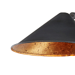 Бра настенное на тонком кронштейне с 2-мя конусообразными плафонами Vintage Reading Light варинант исполнения - 1 | Loft Concept в Самаре