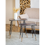 Столик приставной в стиле лофт Unlimited Freedom варинант исполнения - 6 | Loft Concept в Самаре