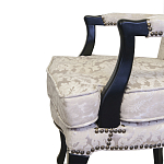 Кресло c растительным орнаментом Aubrey Classical Armchair beige jacquard варинант исполнения - 4 | Loft Concept в Самаре