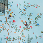 Обои ручная роспись Amazonia Duck Egg варинант исполнения - 4 | Loft Concept в Самаре