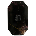 Шкатулка из эпоксидной смолы с цветами черная Epoxy Resin Pink Flowers Box Black варинант исполнения - 1 | Loft Concept в Самаре