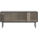 ТВ-тумба с зеркальным декором Serena TV-Stand варинант исполнения - 2 | Loft Concept в Самаре