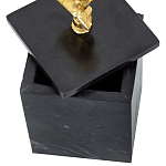 Мраморная шкатулка с бюстом из металла KELLY WEARSTLER варинант исполнения - 5 | Loft Concept в Самаре