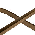 Стул барный букле бежевый с каркасом цвета матовое золото Tactility варинант исполнения - 4 | Loft Concept в Самаре