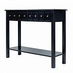 Черная консоль с выдвижными ящиками Monica варинант исполнения - 5 | Loft Concept в Самаре