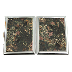 Портсигар на 10 сигарет с газовой зажигалкой из натурального камня Эвдиалит Stone Cigarettes Cases варинант исполнения - 4 | Loft Concept в Самаре