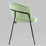 Стул в велюре фисташкового цвета Horizon варинант исполнения - 2 | Loft Concept в Самаре