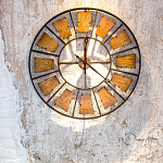 Часы настенные из металла в стиле лофт Clock with History варинант исполнения - 2 | Loft Concept в Самаре
