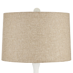 Торшер с белым каркасом и тканевыми абажуром Natural Stems варинант исполнения - 4 | Loft Concept в Самаре