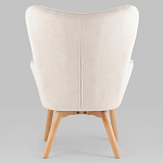 Белое кресло на ножках из массива CORDELIA варинант исполнения - 4 | Loft Concept в Самаре