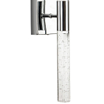 Бра со стеклянным плафоном хром Gileberte Glass Tube Wall Lamp Chrome варинант исполнения - 2 | Loft Concept в Самаре