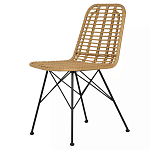 Стул с ротанговым плетением Wicker Stool без подлокотников варинант исполнения - 4 | Loft Concept в Самаре