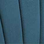 Барный стул со спинкой на 4-х деревянных ножках Синий Велюр Ava Charm варинант исполнения - 4 | Loft Concept в Самаре