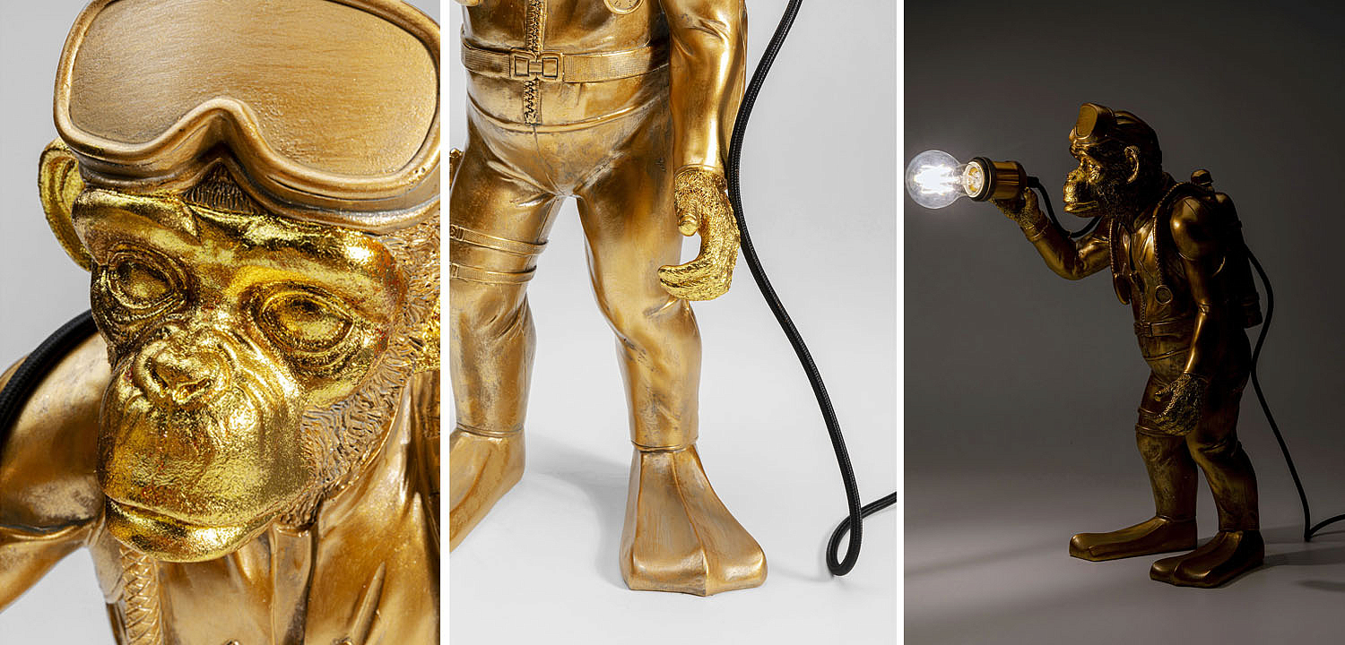 Настольная лампа Monkey Diver Table Lamp Настольная лампа Monkey Diver Table Lamp - Loft-Concept в Самаре