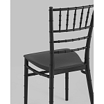 Стул Chiavari пластик черный варинант исполнения - 3 | Loft Concept в Самаре