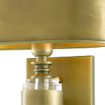 Бра с овальным абажуром на прозрачном основании Masculinity варинант исполнения - 1 | Loft Concept в Самаре