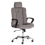 Кресло компьютерное City Chair хром флок варинант исполнения - 2 | Loft Concept в Самаре