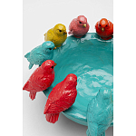 Декоративное дизайнерское блюдо разноцветные попугаи  варинант исполнения - 2 | Loft Concept в Самаре