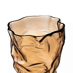 Ваза стеклянная фактурная Crumpled Vase 32 см варинант исполнения - 2 | Loft Concept в Самаре