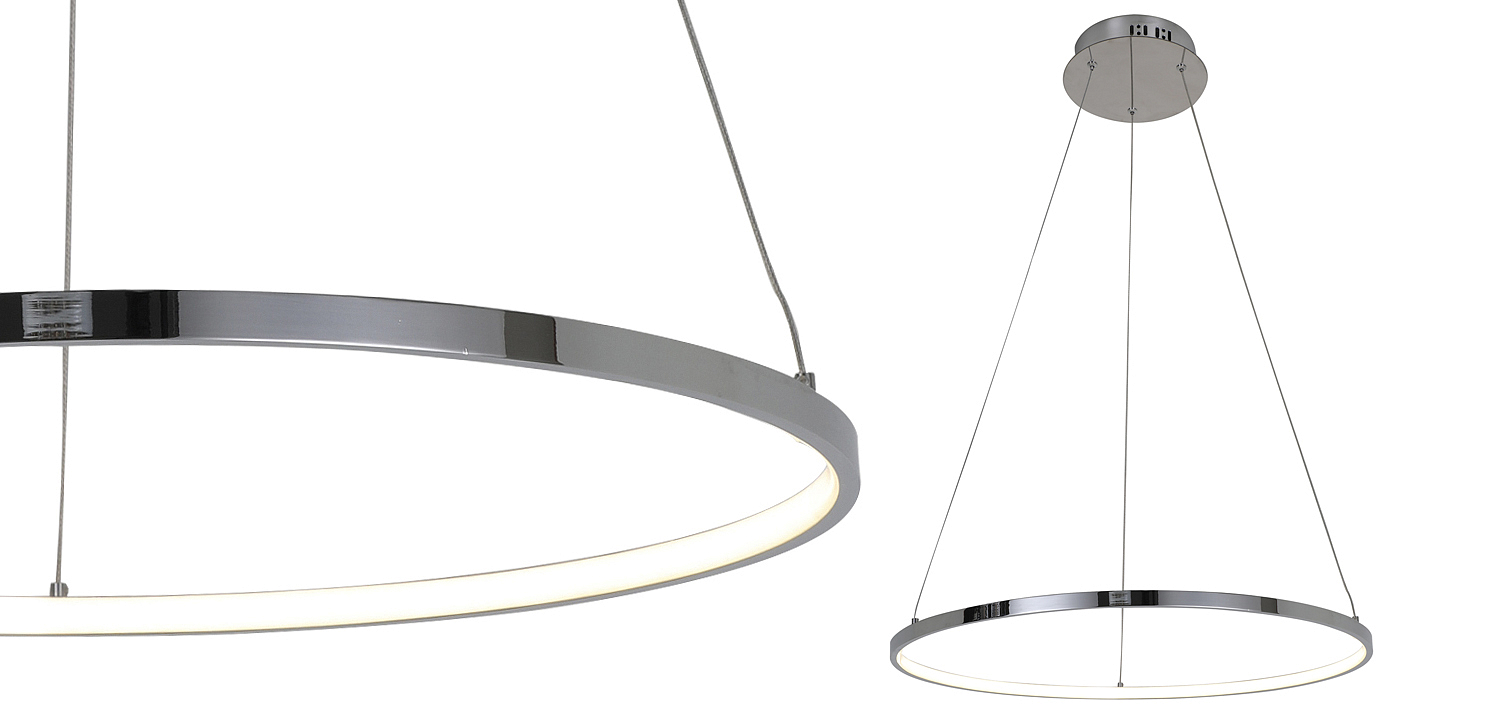 Люстра Ring Horizontal chromium 60 Люстра Ring Horizontal chromium 60 - Loft-Concept в Самаре