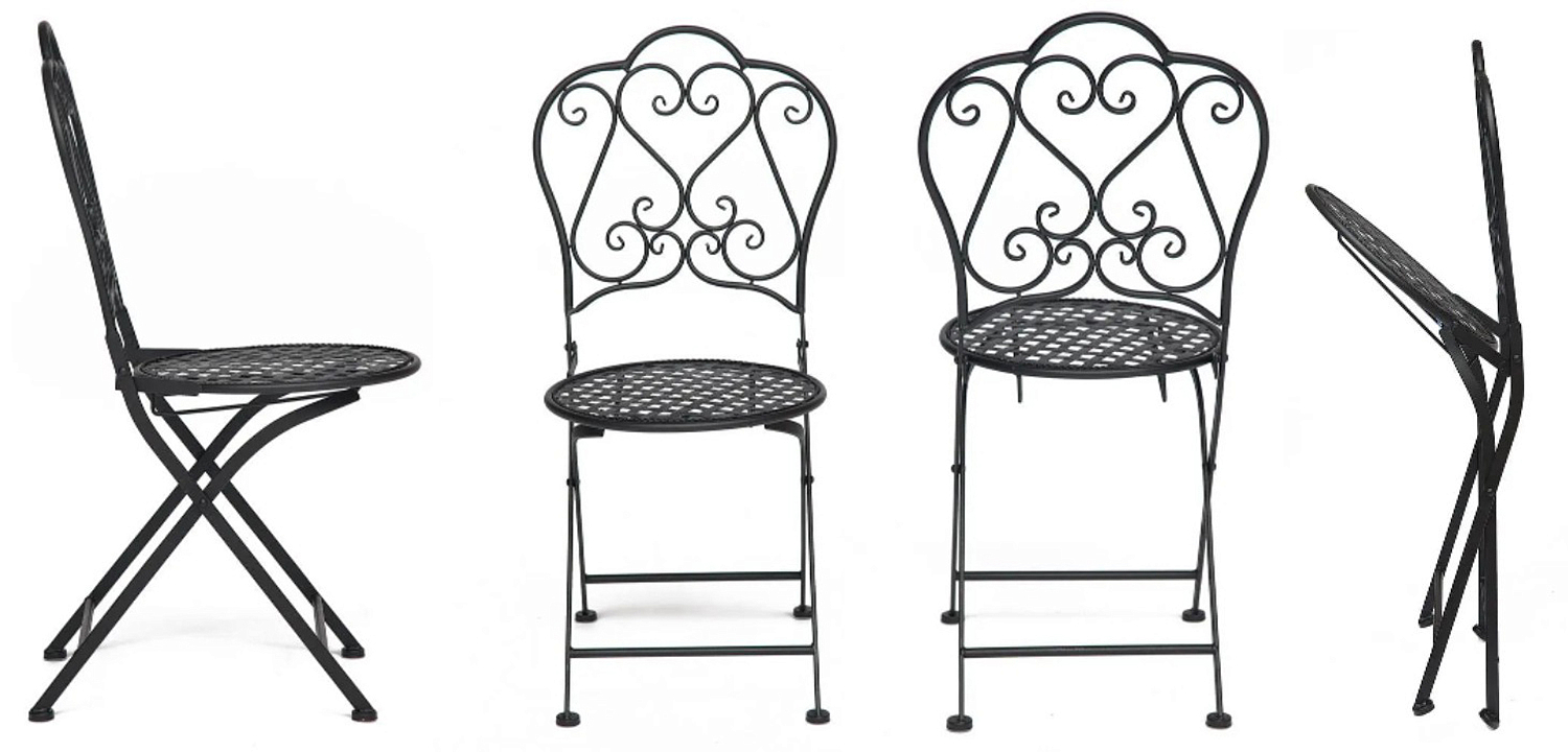 Стул Forged Patterns Love Black Стул Forged Patterns Love Black - Loft-Concept в Самаре