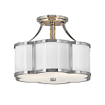 Потолочный светильник с декоративными заклепками Hinkley  варинант исполнения - 11 | Loft Concept в Самаре