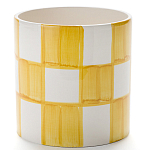 Кашпо из керамики с графическими принтами Brighter варинант исполнения - 5 | Loft Concept в Самаре