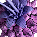 Статуэтка тропический фрукт Tropical Fruit Alien Blue Tulip варинант исполнения - 2 | Loft Concept в Самаре