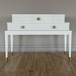 Премиальная Консоль с тремя ящиками Elsa Dreams White варинант исполнения - 3 | Loft Concept в Самаре